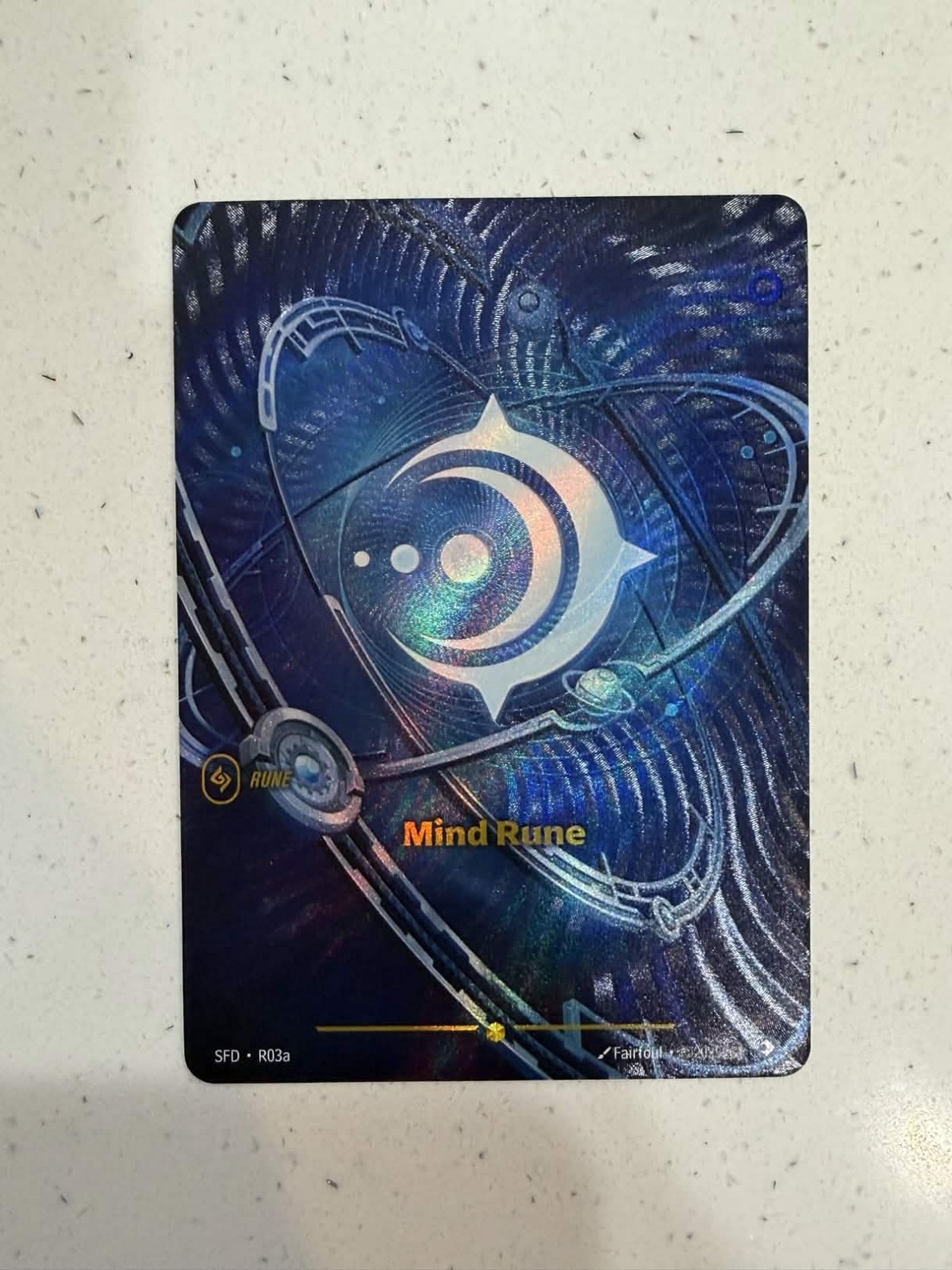 Mind Rune Vendetta Mind Rune 2026 Spiritforged #R03a Showcase (Alternate Art) Price Guide ...