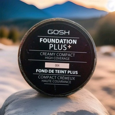 GOSH Foundation Plus Creamy Compact High Coverage  004 Natural- Neu