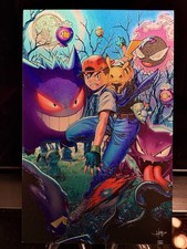 FAME: SATOSHI TAJIRI - C2E2 EMBOSSED METAL- C...