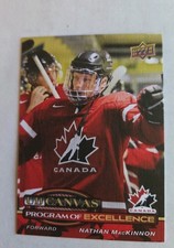 Nathan MacKinnon 2025-26 UD Series 2 UD Canvas Program of Excellence Canada NRMT