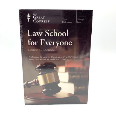 Law School for Everyone   The Great Courses DVD and Book Set