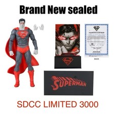 McFarlane DC Multiverse Superman Black White Gold Label BBTS Figure  3000 SEALED
