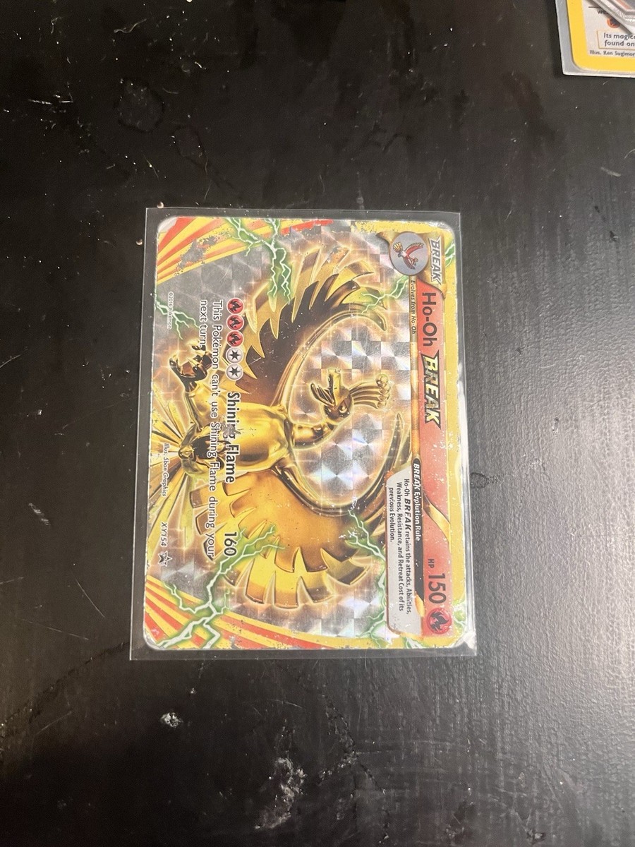 ホウオウBREAK The Pokémon Company Ho-Oh BREAK XY Promo XY154 Holo Rare Break