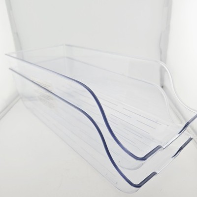 Klar Kunststoff Kühlschrank Schublade Organizer Aufbewahrung Behälter 2er Set