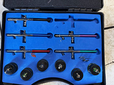 Central Pneumatic Professional 6-Color Airbrush Kit w/ Holder 95923