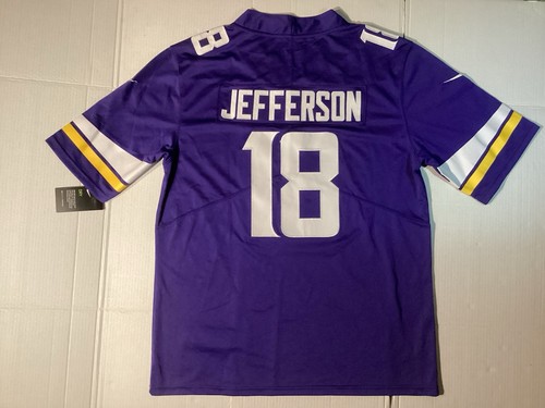 Justin Jefferson On Field Jersey Mens Large 