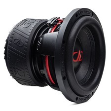 DD Audio 8 Inch 2 Ohm DVC 1000 Watt RMS Power Tuned Subwoofer 608F-D2