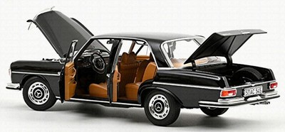 Norev Mercedes Benz S-Klasse 280 SE 1965-72 W108 BLACK  1/18 Scale New Release!