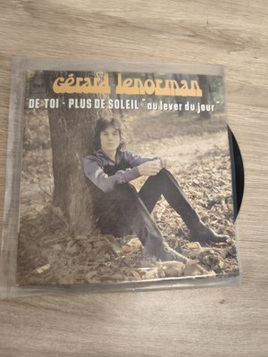 Vinyl 45 Umdrehungen Gérard Lenorman De Toi Plus de Soleil bei Tagesaufgang Tasche