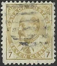 🍁Canada   #92   "KING EDWARD VII"   Fine Used  1903  Issue     (A)