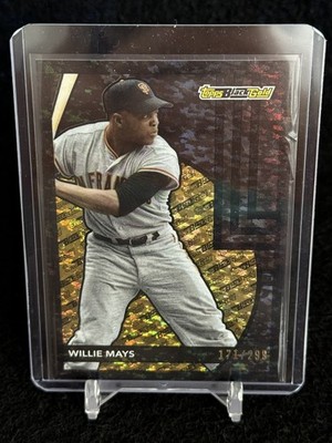 Willie Mays 2024 Topps Update Series - Topps Black Gold BG-21 Black /299
