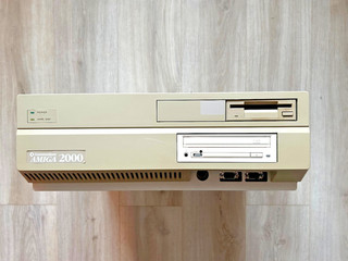 Amiga 2000 PAKET: Rev. 6.2A 8MB SCSI CARD CD Super Denise Adapter VIEL ZUBEHÖR!