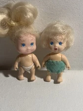Vintage Tyco Quints Dolls Set Of 2 Blonde Dolls 1990