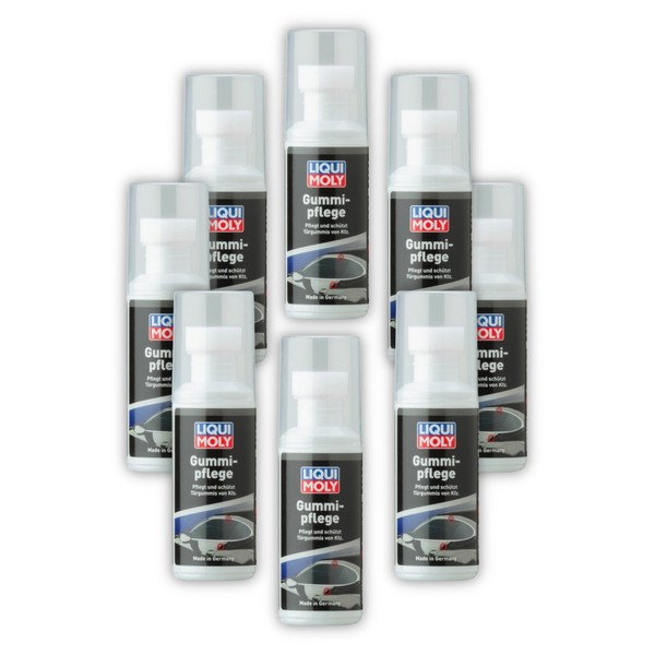 8X 75Ml Liqui Moly 7182 Reiniger Gummipflege Gummi-Pflege Schutz TüRgummi-image