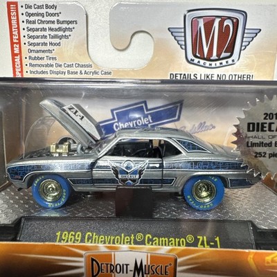 Westminster カルーセル　超レア‼️ M2 Machines 1969 Chevy Camaro Raw Super Chase ZL-1 #d To 252. 2016
