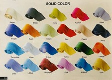 Quality Tie Handkerchief Set Striped Designs/ Solid Colors by Fortino Landi