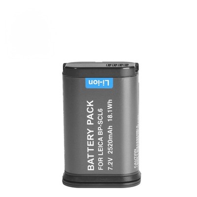 BP-SCL6 Battery for Leica Q2, Q3, SL2, SL2S Leica 19 531, LC-SCL6 2520mAh BCSCL4