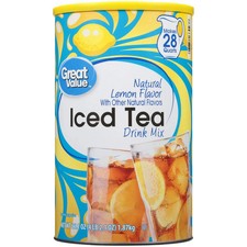 Natural lemon flavor Iced Tea Drink mix 66.1o...