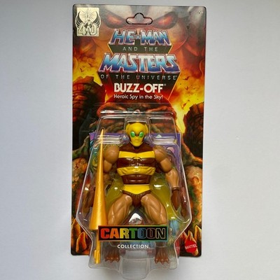 MOTU Buzz-Off 4'' Action Figure Mattel He-Man Masters of the Universe Cartoon New