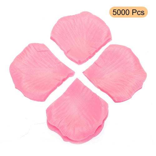 5000Pcs 2x2 Inch Silk Artificial Flower Rose Petals Light Pink - Bild 4 von 6