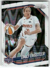 2025 Panini Prizm WNBA #84 Emily Engstler White Seismic Prizms