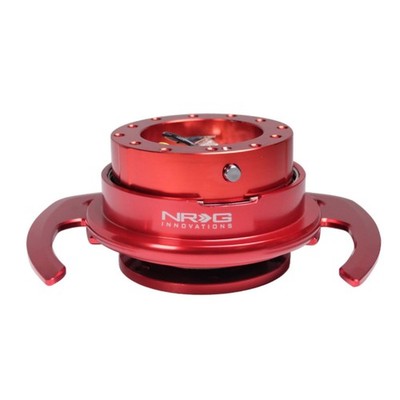 NRG Quick Release Kit Gen 4.0 - Red Body / Red Ring w/ Handles SRK-700RD