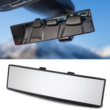 12.1 Inch Interior Clip-on Panoramic Convex Rear View Mirror Extended 12.1 Inch Interior Clip-on Panoramic Convex Rear View Mirror Extended