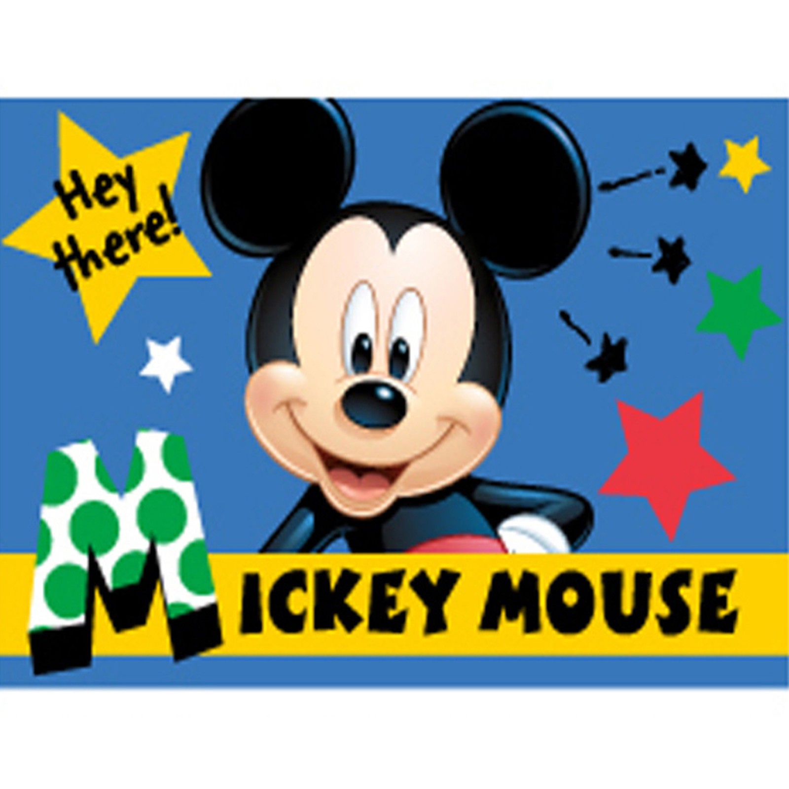 Biancheria da letto Disney Topolino bambino/bambino Oh Boy 135x100 60x40 cm cotone foto 5