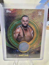 2025 Topps Universe WWE - Universe Relics Bo Dallas #UNR-BDA Green Electric /199