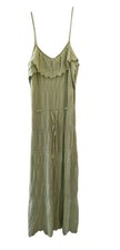 Green Knit Dress M LC Lauren Conrad maxi soft light green
