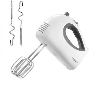 Imperial Handmixer Elektrischer Schneebesen Küchenmaschine zum Backen 5 Geschwindigkeiten & Aufsätze
