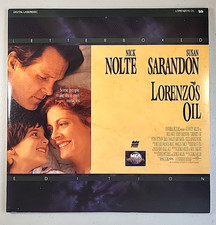 Lorenzo's Oil Laserdisc disc-1 VG close to LN , disc-2 LN Nick Nolte