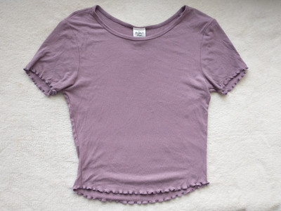 Ribbed Juniors Shirt, Medium