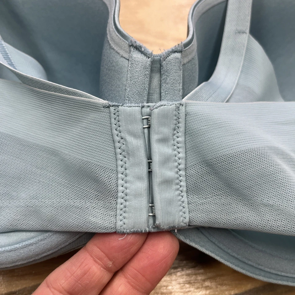 Wacoal 853281 Ultimate Side Smoother Lined T-Shirt Bra Size 34G Blue Adjustable - Image 4 of 4