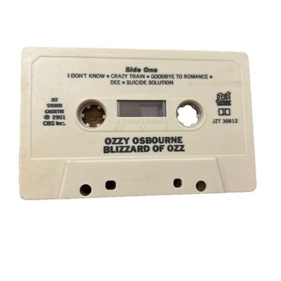 Ozzy Osbourne : Blizzard Of Oz, Pre-Owned Cassette Tape