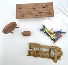 Marx Robin Hood Playset Accessories Lot Trebuchet Dining Table Targets...