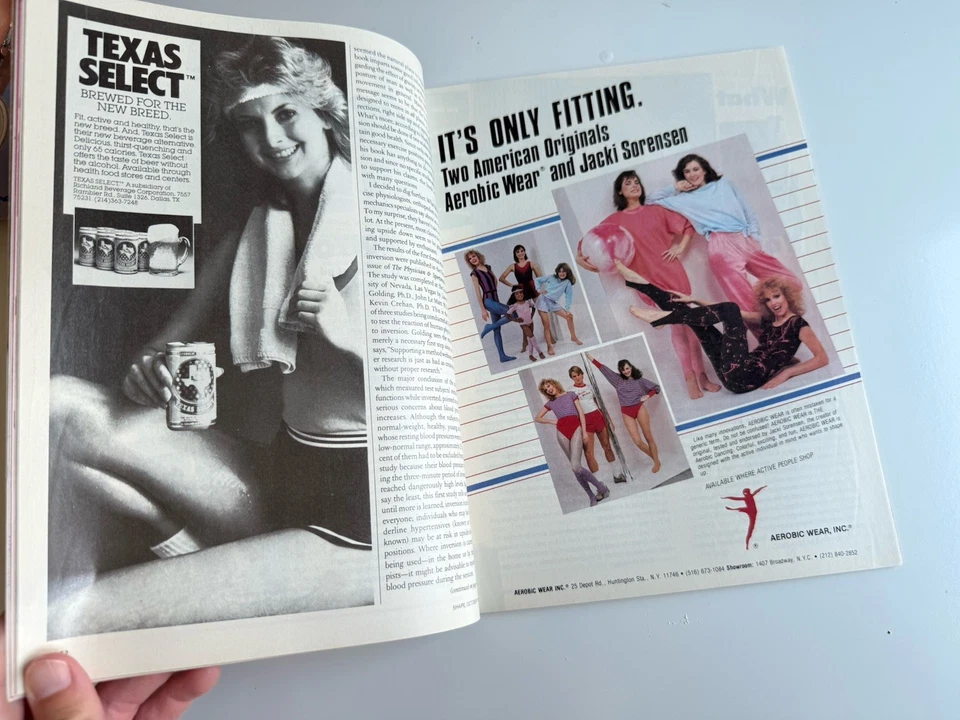 Joe Weider’s Shape Magazine-DIANE LANE Cover-October 1983 Foto 4 de 4