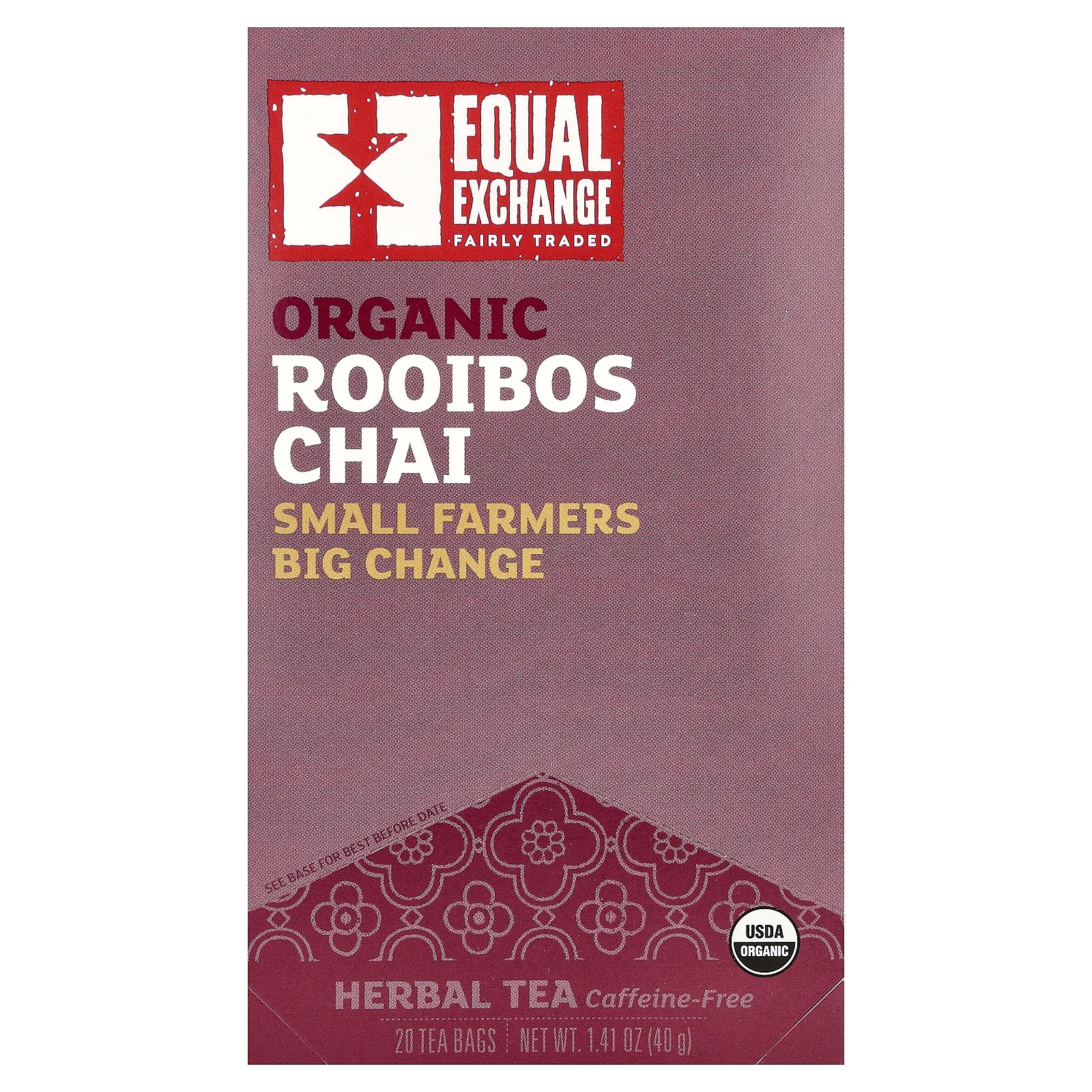 , Caffeine-free, 20 Tea Bags, 1.41 Oz (40 G)
