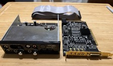 Creative Sound Blaster X-Fi SB0460 PCI Fatal1ty SB0250 Bay Cable Tested