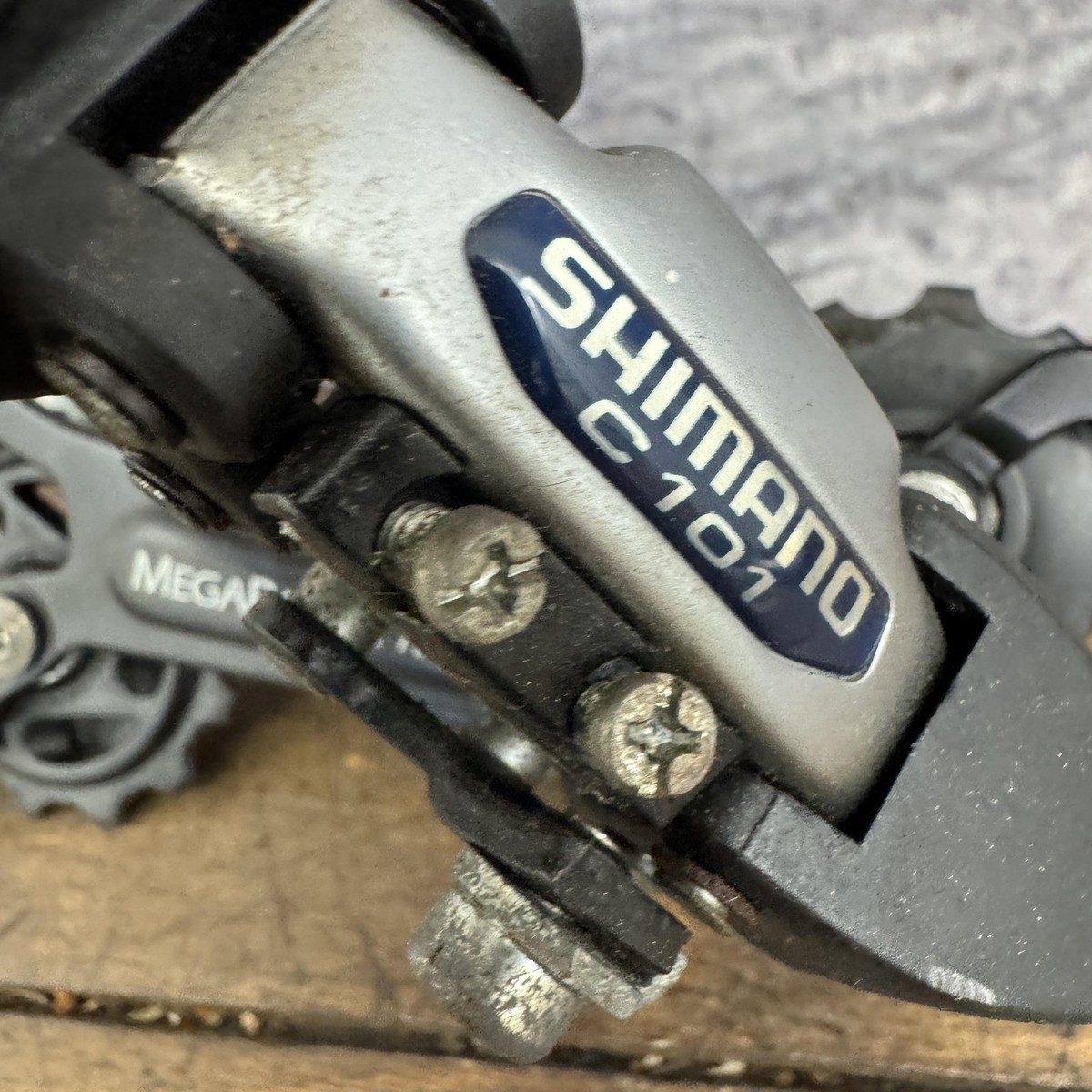 Shimano C101 Rear Derailleur RAPID RISE 7 Speed Long Cage