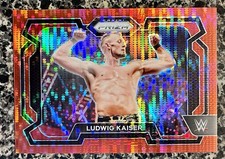 Ludwig Kaiser - 2024 Panin Prizm WWE #53 - Red Pulsar Prizm /399 - Raw