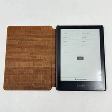 AMAZON KINDLE Paperwhite Signature Edition Wifi E-Reader Tablet M2L42K bundle 