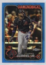 2024 Topps Chrome Logofractor Edition Blue Refractor /150 Lourdes Gurriel Jr hb8