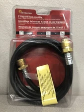Mr. Heater F273701 1 in. D X 5 ft. L Brass/Plastic Hose Assembly