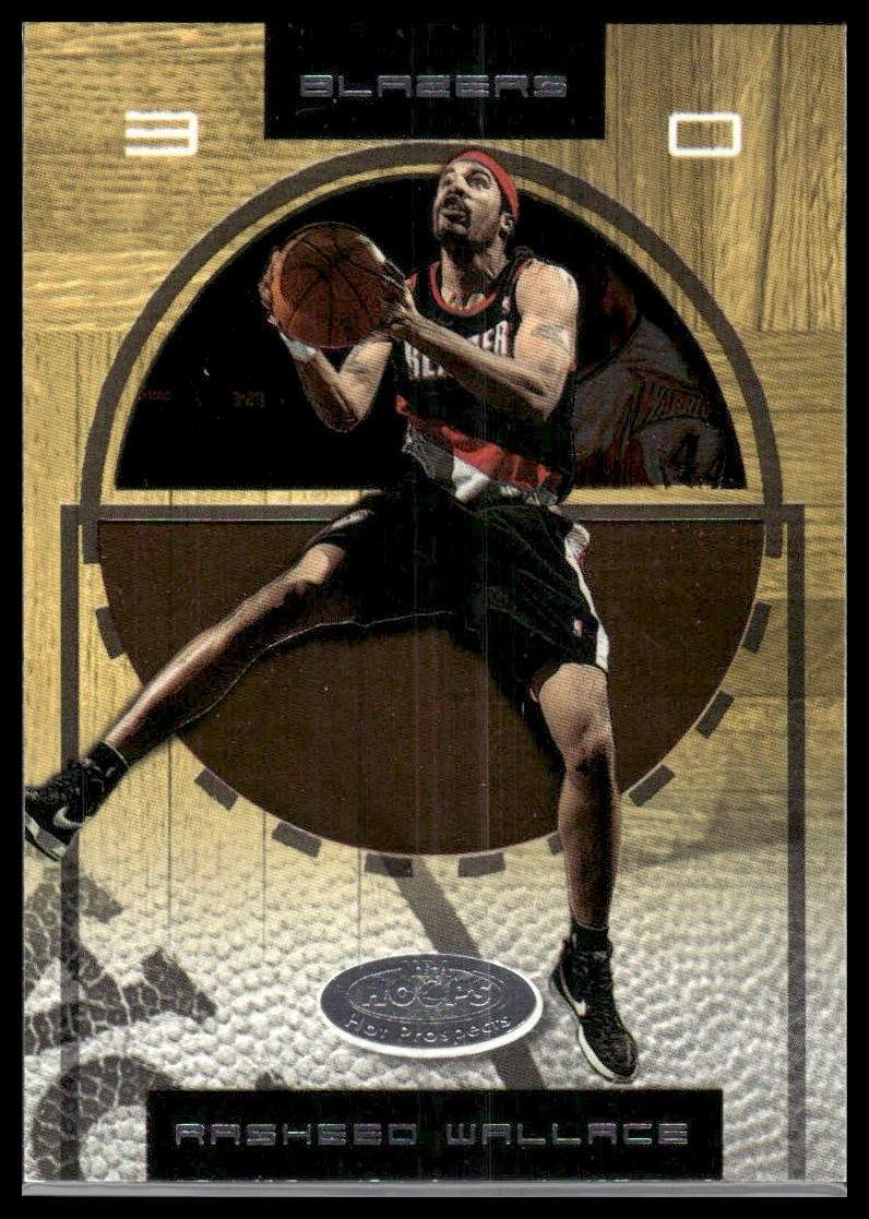 2001-02 Hoops Hot Prospects #64 Rasheed Wallace