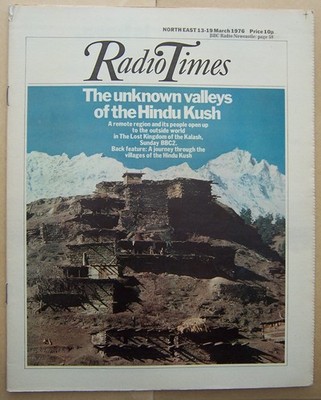 Radio Times/1976/HinduKush/Lawrence Durrell/Dixon of Dock Green/Beryl Bainbridge