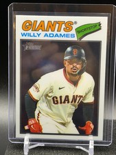 Willy Adames 2026 Topps Heritage Chrome Base #327 - San Francisco Giants