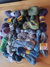 Sockenwolle Reste 1000 g, Tüte 1 und 2