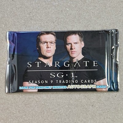 Stargate SG-1 Season 9 (2007) Trading Cards Booster Rittenhouse - Autogramm?
