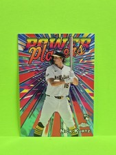 2025 Topps Chrome Update Nick Kurtz RC #PP-30 Power Players